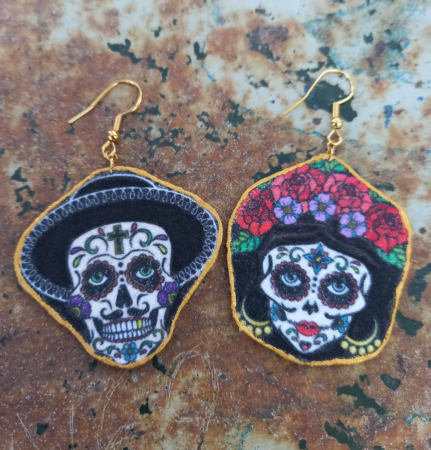 Brincos Calavera