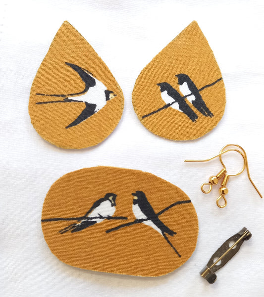 Brincos Andorinhas
